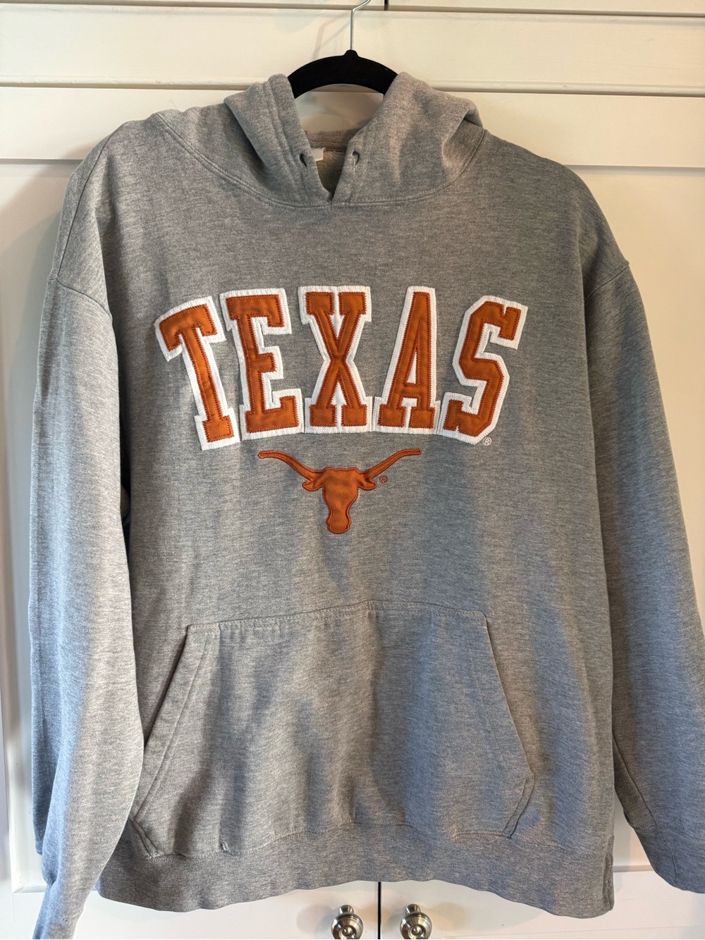 Gray Texas Longhorns Pullover Hoodie - Collegiate Sweatshirt